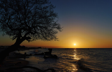 Fototapeta na wymiar Mayapo Sunset - Atardecer