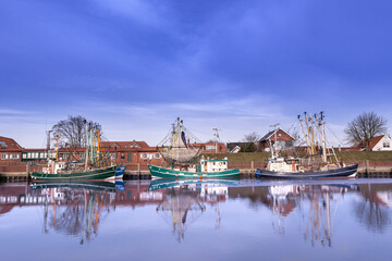 a small fishing port in the north of germany 