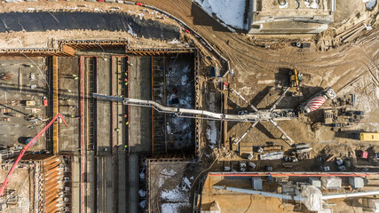 Przekop Mierzei Wiślanej z drona