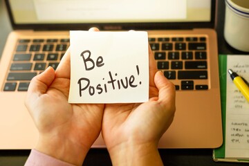 Be positive. Motivation and inspiration at work.