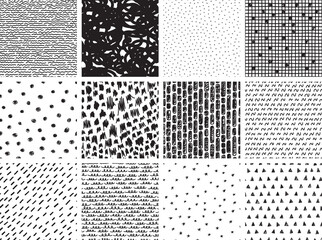 Seamless Scribble Patterns