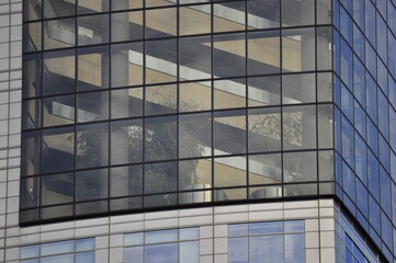 modern office building with windows