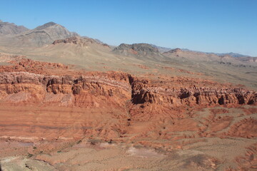 Wüste Flug zum Grand Canyon Nevada © Martina