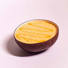 melon on a plate