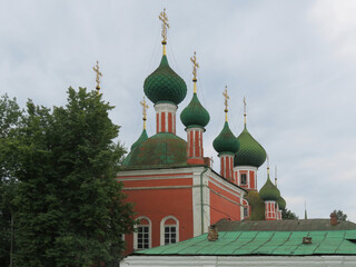 Russia. Pereslavl-Zalessky. Alexander Nevsky Church on the square. 