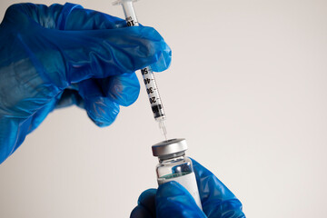 Hypodermic Needle and Vial