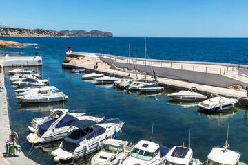 Port Esportiu Mar I Muntanya, sport marina, Calpe, Spain