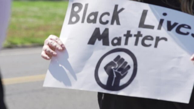 Black Lives Matter Protest Sign