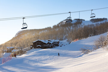 Ski resort Ramundberget, Sweden