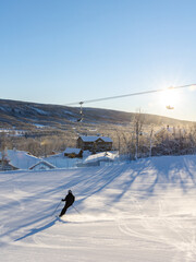 Ski resort Ramundberget, Sweden