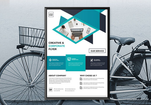 Corporate Business Flyer Layout