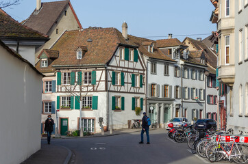 Rheingasse, Utengasse, Lindenberg, Basel, Schweiz