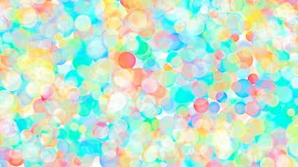 abstract colourful bokeh background illustration 