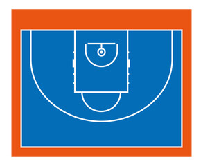 バスケットボールコート（3x3）