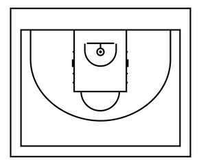 バスケットボールコート（3x3）