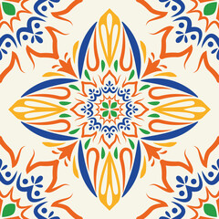 art italian style ceramic background