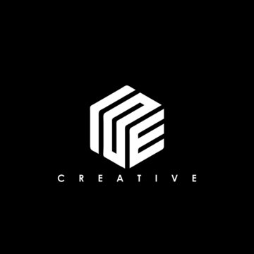 IOE Letter Initial Logo Design Template Vector Illustration