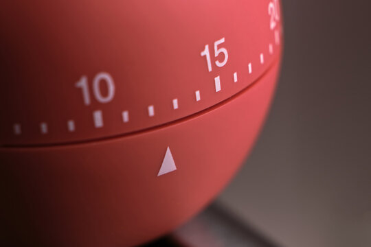 Close Up Of A Kitchen Egg Timer