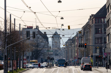 St. Johanns-Tor, Elsässerstrasse, Basel, Schweiz