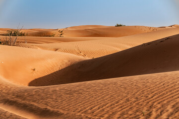 Fototapeta na wymiar Desert landscapes different parts of the world