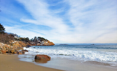 Fototapeta premium beach and sea