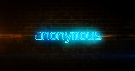 Anonymous abstract 3d illustration