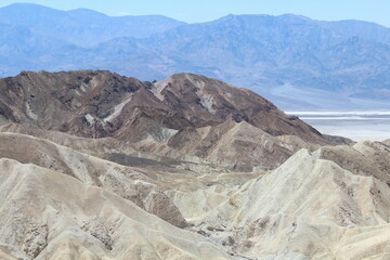 h&uuml;gelige Sandlandschaft Death Valley USA