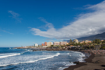 Fototapeta na wymiar Puerto De La Cruz, Tenerife, Spain