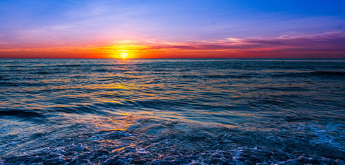 Fototapeta na wymiar Florida Sunset