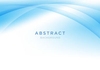 Abstract light vector background blue and white wave background.