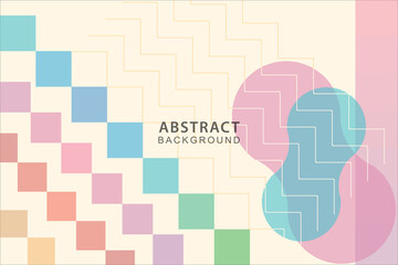 Abstract background with predominantly pastel colors