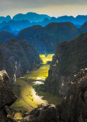 view from the mountain