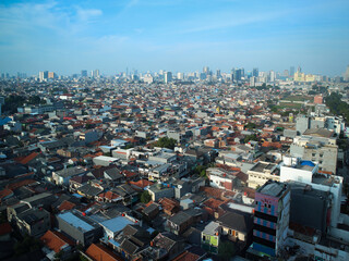 Fototapeta na wymiar Jakarta Urban View