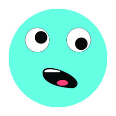 Emotions for expression of shocked people