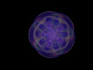 Imaginatory fractal background Image