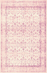 Carpet bathmat and Rug Boho Style ethnic design pattern with distressed texture and effect
