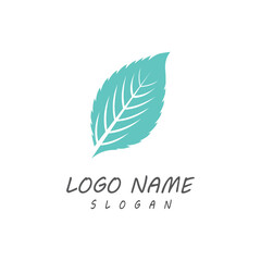 Leaf icon Vector Illustration design Logo template