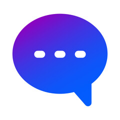Chat bubble icon