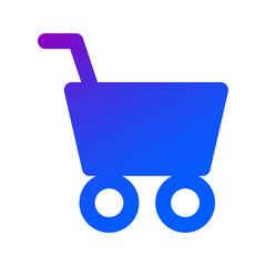 Cart for shopping icon