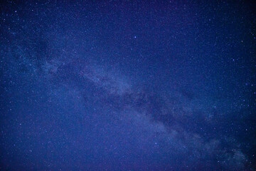 満点の星と天の川　岩木山より