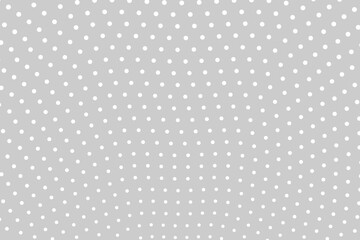 Pop art dots background. Geometric vintage monochrome fade wallpaper. Halftone grey geometric design. Pop art print. Retro pattern. Comics book magazine cover. 90-s style.