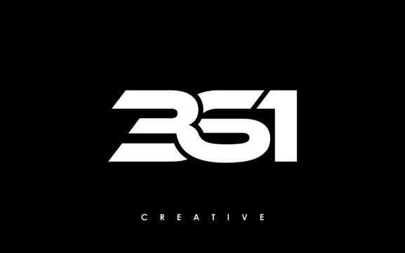 361 Letter Initial Logo Design Template Vector Illustration