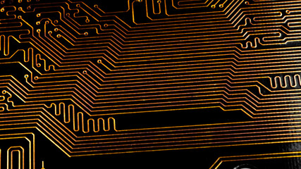 Electronic circuit board abstract background. computer hardware.