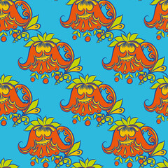 Mandala. Abstract round ornament seamless vector pattern.seamless folk pattern vector sketch illustration