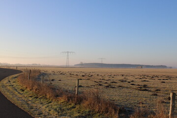 Landschaft im Morgenlicht