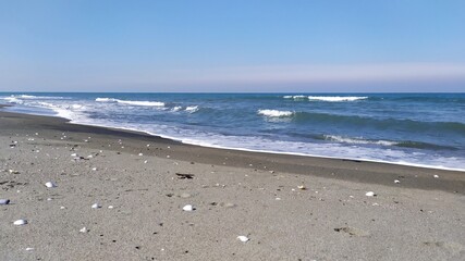 Black Sea Open Air Sun Sea Blue Cloudless