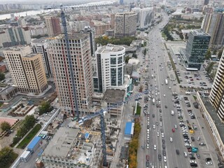 Fototapeta premium tower crane