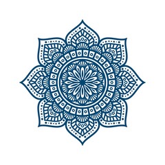 Mandala floral against a luxurious ornamental background. Mandala designs for business cards, greeting cards, wedding invitations, gift vouchers,   fashion designs. Vector illustration.