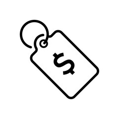 price tag icon design vector template
