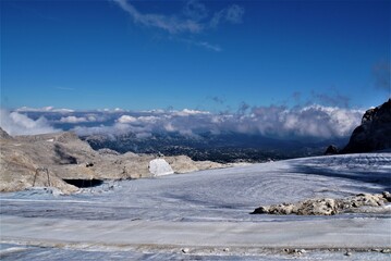 Dachstein Glacier in Austrian